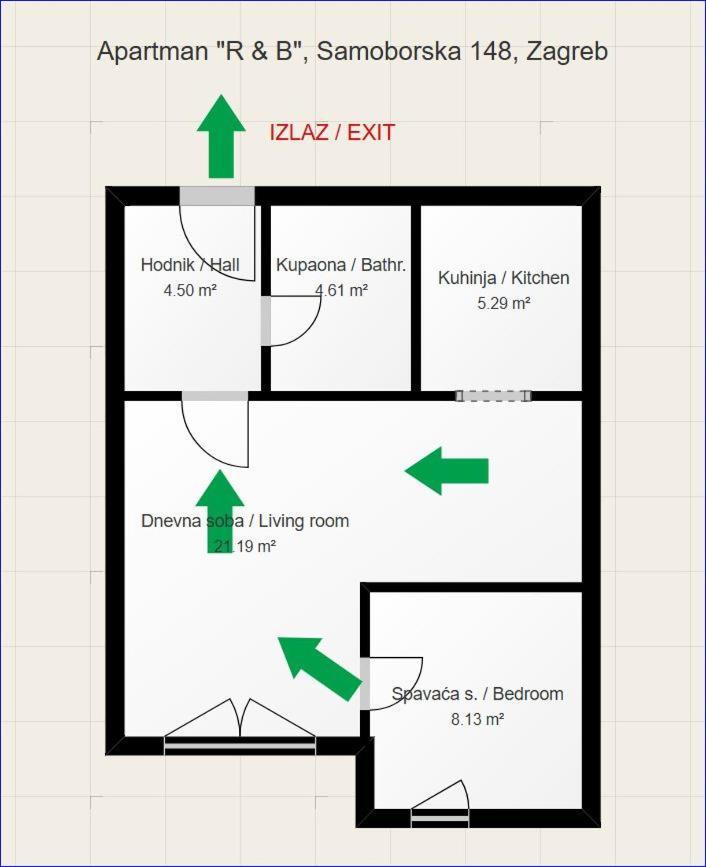 Well-Equipped Apartment With Free Parking Zagreb Exterior foto